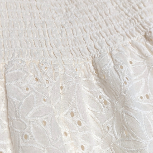 Madewell Eyelet Tie-Strap Lucie Tiered Midi Dress - Picture 5 of 8